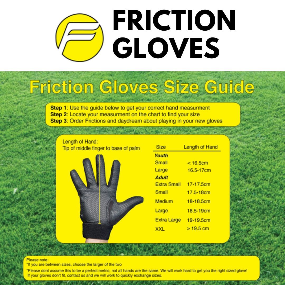 Ultimate Frisbee Gloves (Friction Gloves - Friction 3)