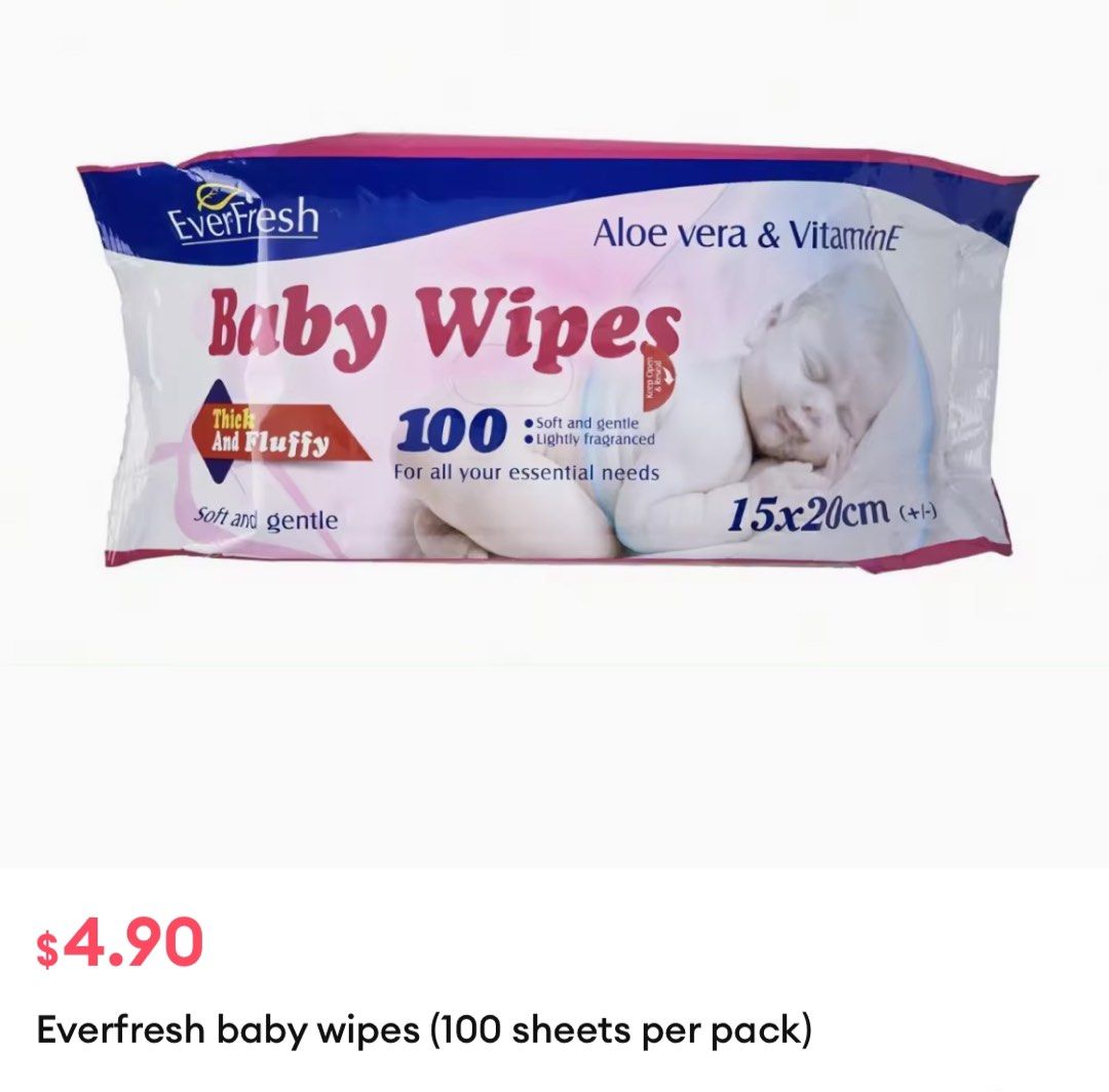 Everfresh baby wipes sales