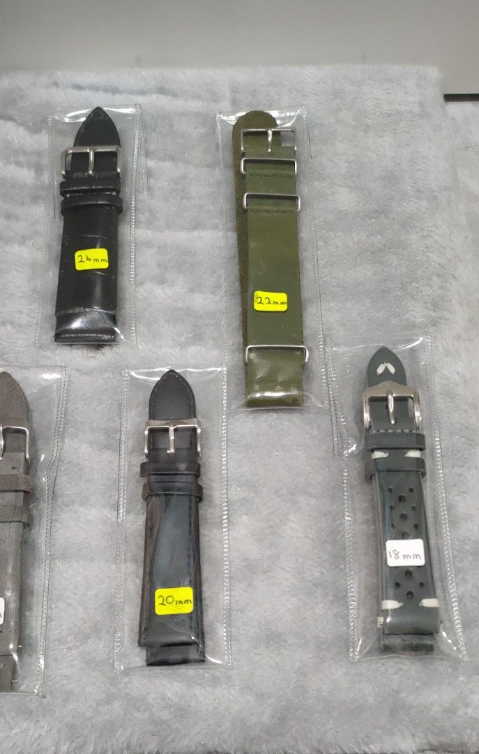 GENUINE LEATHER WATCH STRAPS Men s Fashion Watches Accessories