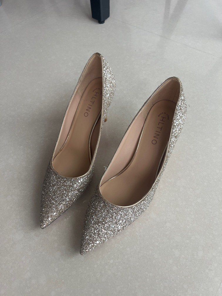 Glitter sole heels online