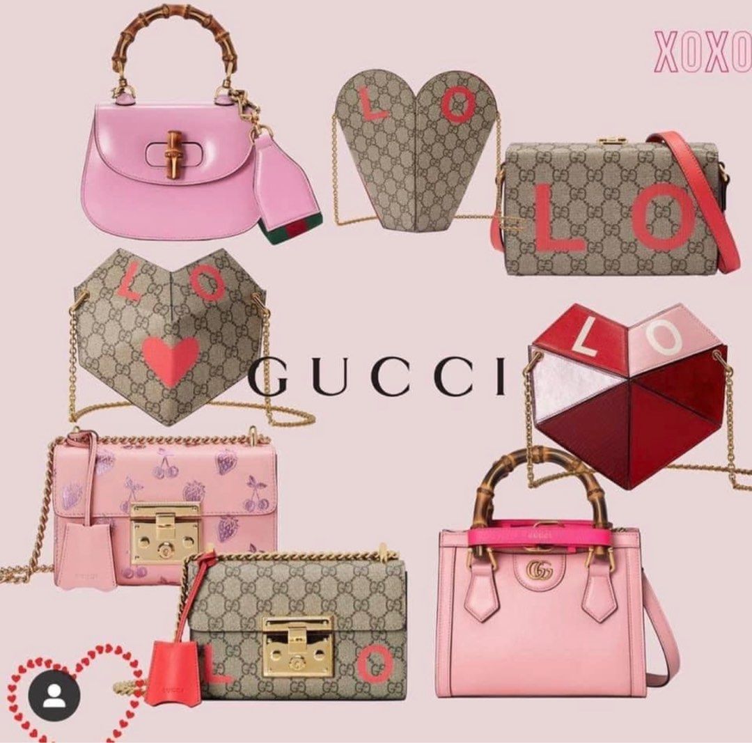 Gucci valentines on sale bag