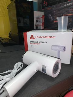 Hanabishi Garment Steamer 120ML Pearl White HI-94GSWHT
