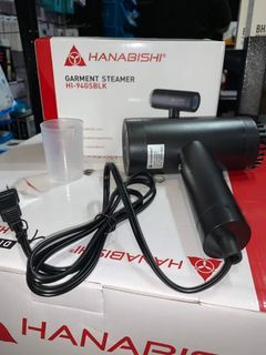 Hanabishi Garment Steamer 120ML Black HI-94GSBLK