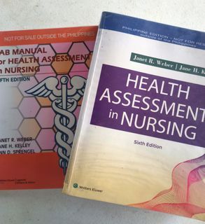 Health Assessment in Nursing Book w/ lab manual