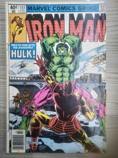 Hulk versus Iron Man