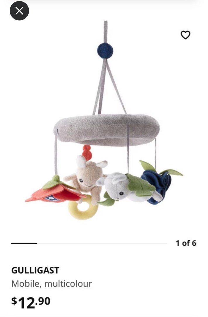 Ikea gulligast infant baby cot mobile unopened in box, Babies