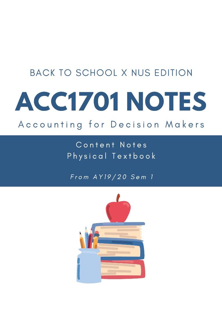 [IS3150, BSP2701, FIN2704, CS2102, CS2107, DBA4711, ACC1701] NUS Computing and Business Modules Notes (Category: Assessment Books) located in Singapore. Submitted by secondchancescollective (Listing ID 1178213627, Image 8). Description: I am selling my own digital notes and cheat sheets for the respective modules listed. My content notes are prepared mainly from lecture notes (with key points highlighted) and feedback and learnings from tutorials