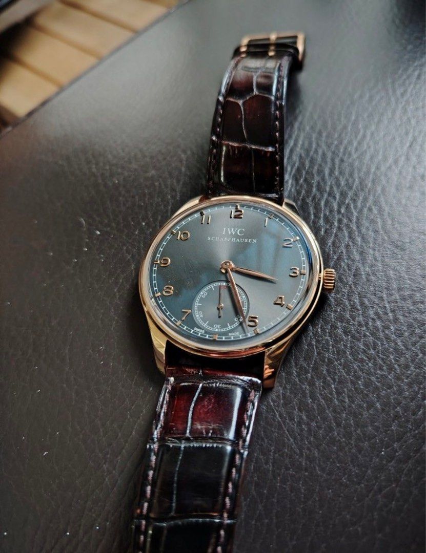 IWC PORTUGIESER IW545406 18K GOLD Luxury Watches on Carousell
