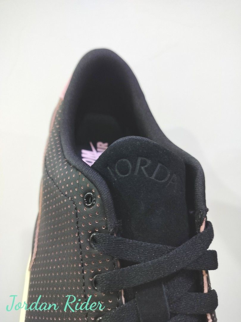 NIKE Air Jordan 1 Low Centre Court 喬丹 1代 低筒 改款 Black Pink 黑色 粉紅 復古底 他的