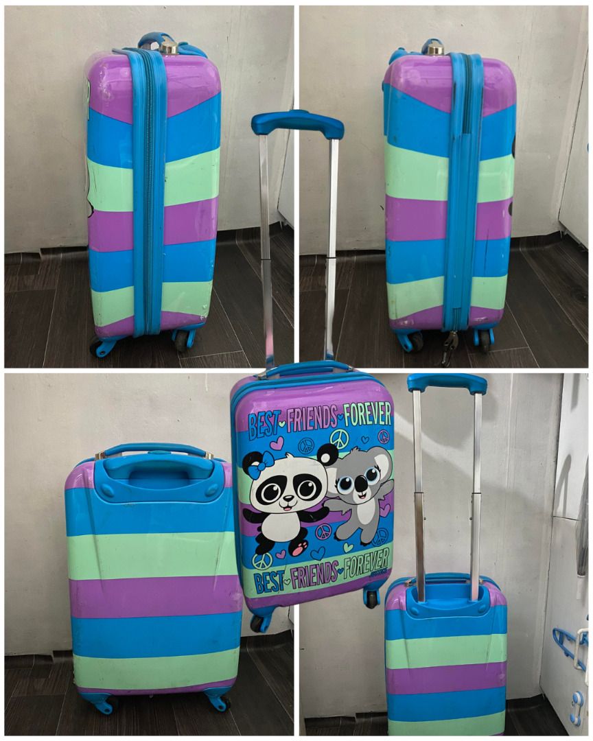 Justice hard shell outlet suitcase