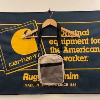 Khaki Sling Bag - Nylon Material