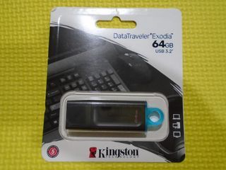 Kingston DataTraveler Exodia 64GB USB 3.2 Gen 1 USB Flash Drive Bootable Pen Drive