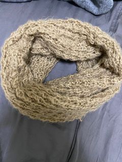 Knitted scarf (good for cold weather)