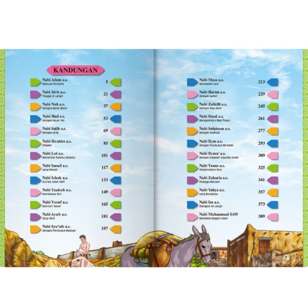 KOLEKSI CERITA PARA NABI DAN RASUL, Hobbies & Toys, Books & Magazines