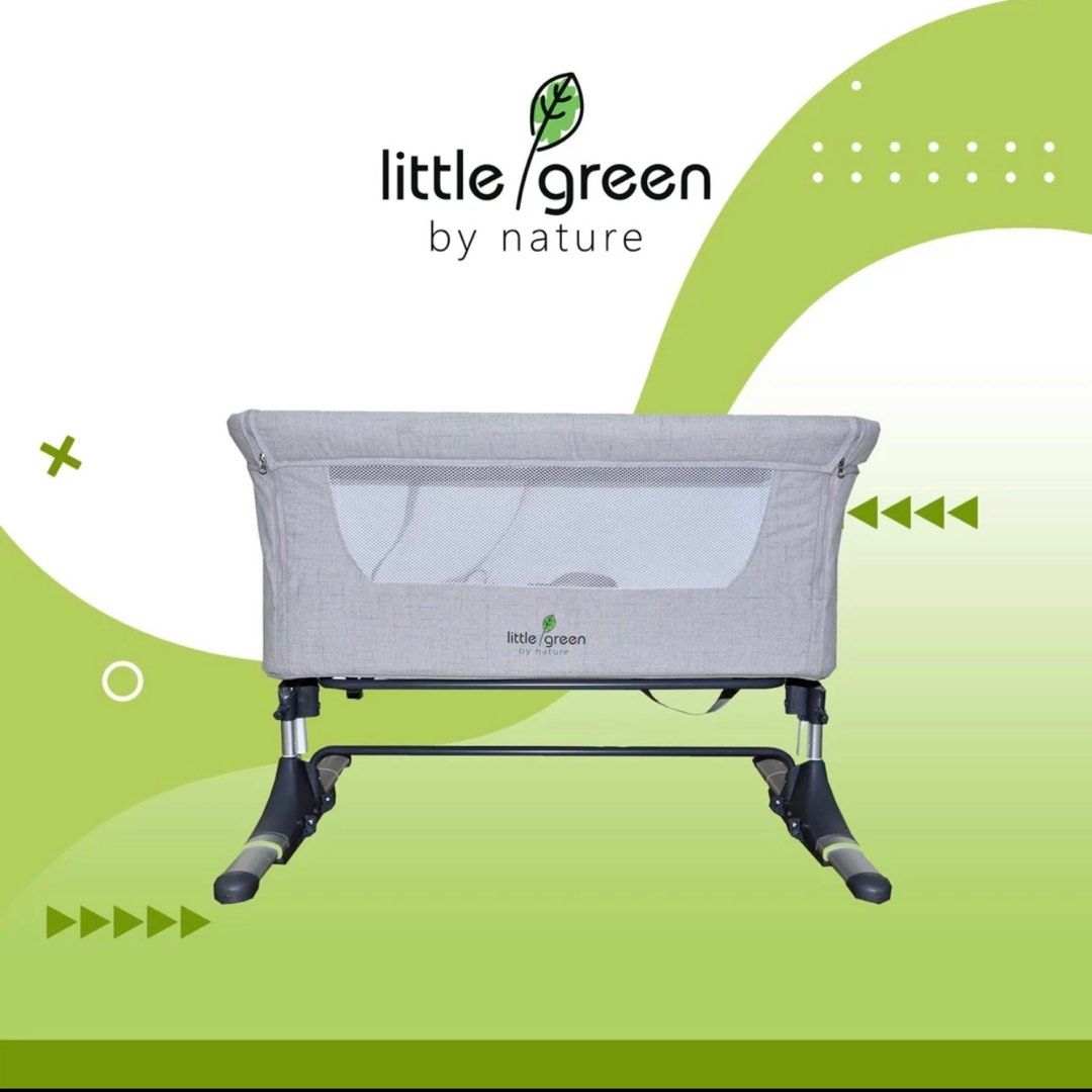 LITTLE GREEN CO SLEEPER CRIB (Category: Cots & Cribs) located in Cabuyao City. Submitted by 11two_one (Listing ID 1285665881, Image 1). Description: Little green co sleeper Good as new.