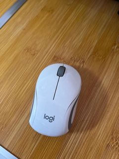 Logitech M187 Wireless White Mouse