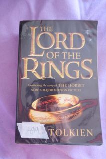 LORD OF THE RINGS by J.R.R. Tolkien (PRELOVED)
