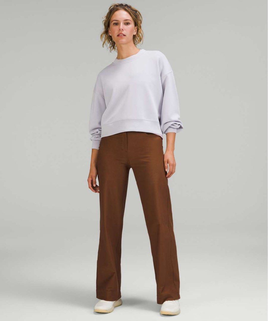 Lululemon City Sleek 5 Pocket High-Rise Wide-Leg Pant *Light Utilitech,  Women's Fashion, Bottoms, Other Bottoms on Carousell