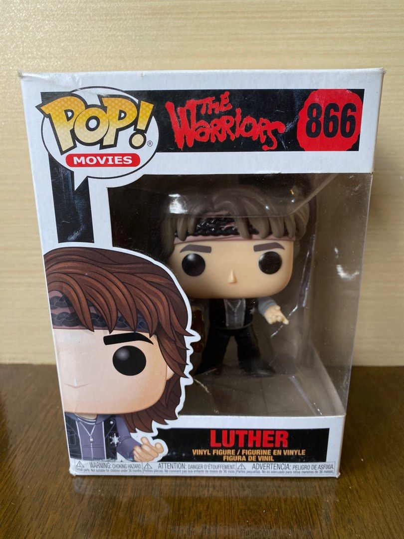 Luther Funko POP! (Category: Designer & Blind Box Toys) located in Quezon City. Submitted by d.c0__ (Listing ID 1285628325, Image 1). Description: The Warriors: Luther #866 Condition: 7/10 Free Protector and Sorter Box PM for pics MoP: GCash Shipping: Lalamove/Grab (buyer’s expense) Item Location: QC Banawe Area.