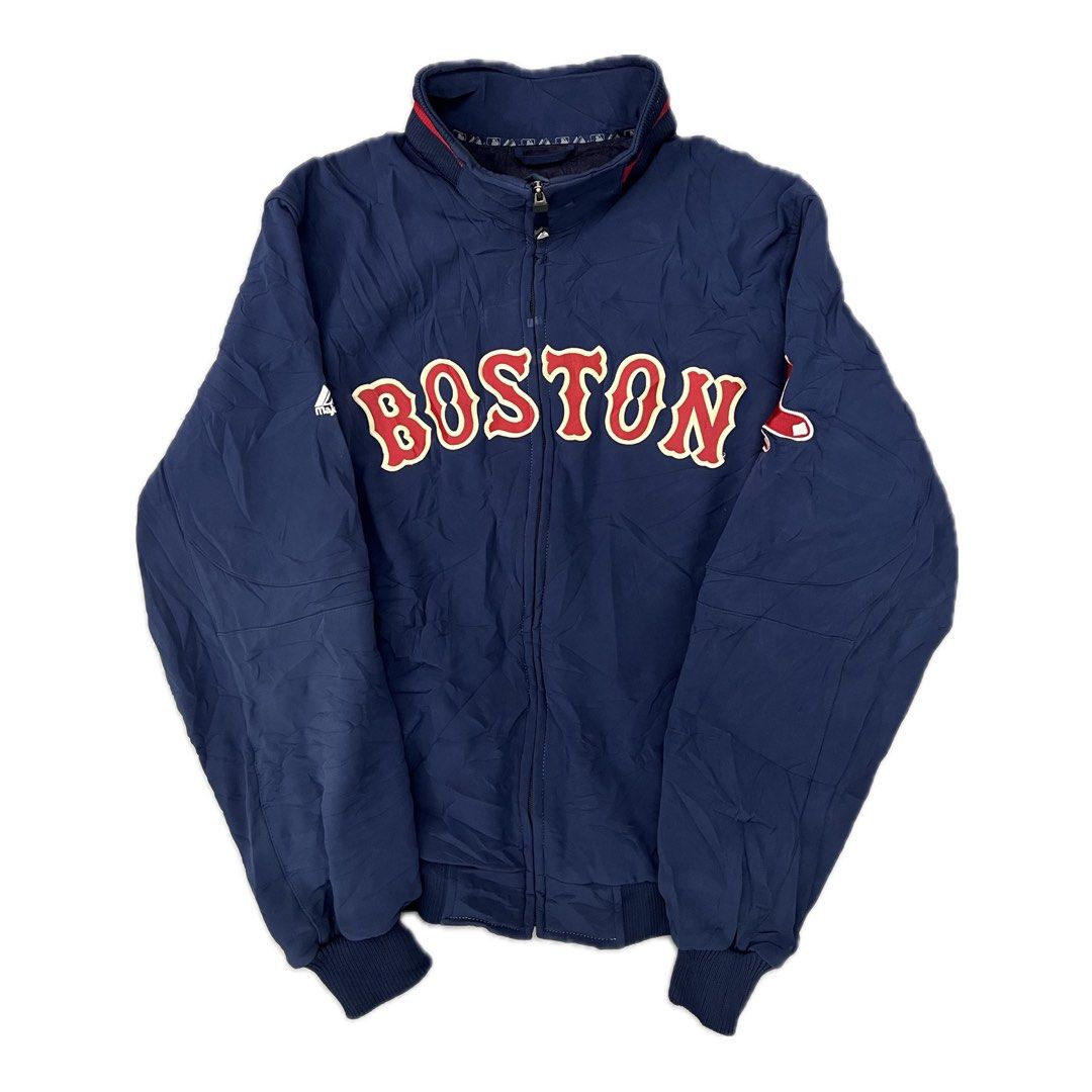 M] MLB BOSTON RED SOX TRAINING THERMAL JACKET MADE IN INDONESIA