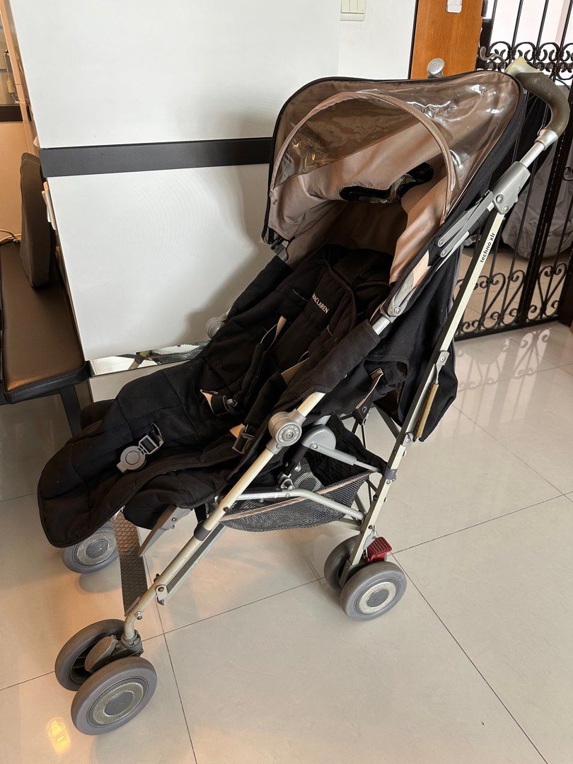 How to best sale open maclaren stroller