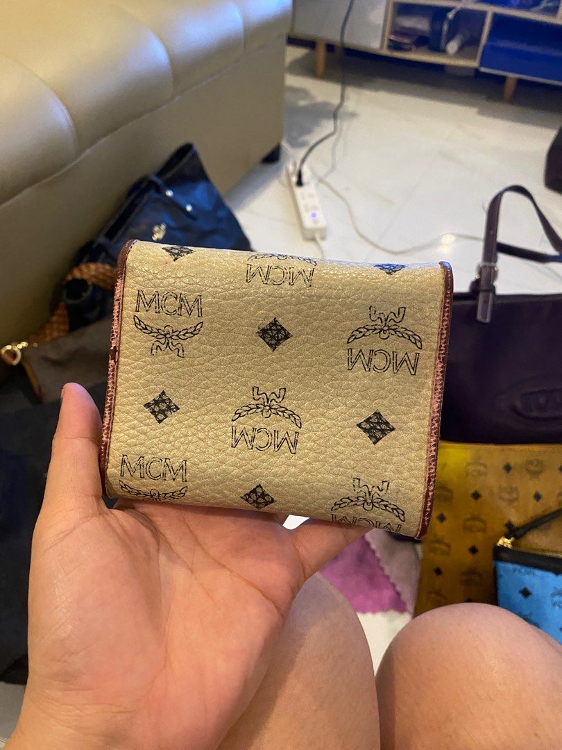 Mcm small wallet Luxury Bags Wallets on Carousell