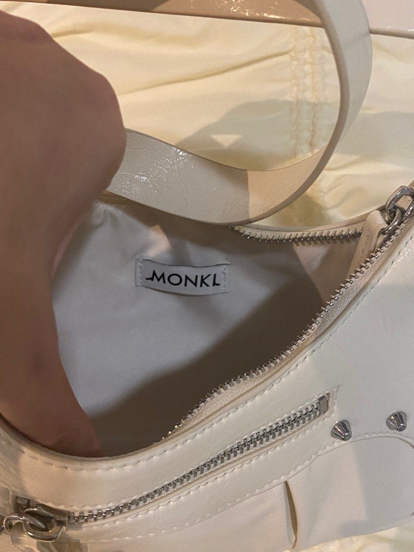White mini shoulder bag top