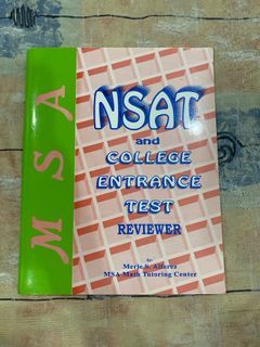 MSA NSAT and College Entrance Test Reviewer