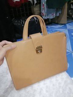 Natural Color Hand Bag/Briefcase