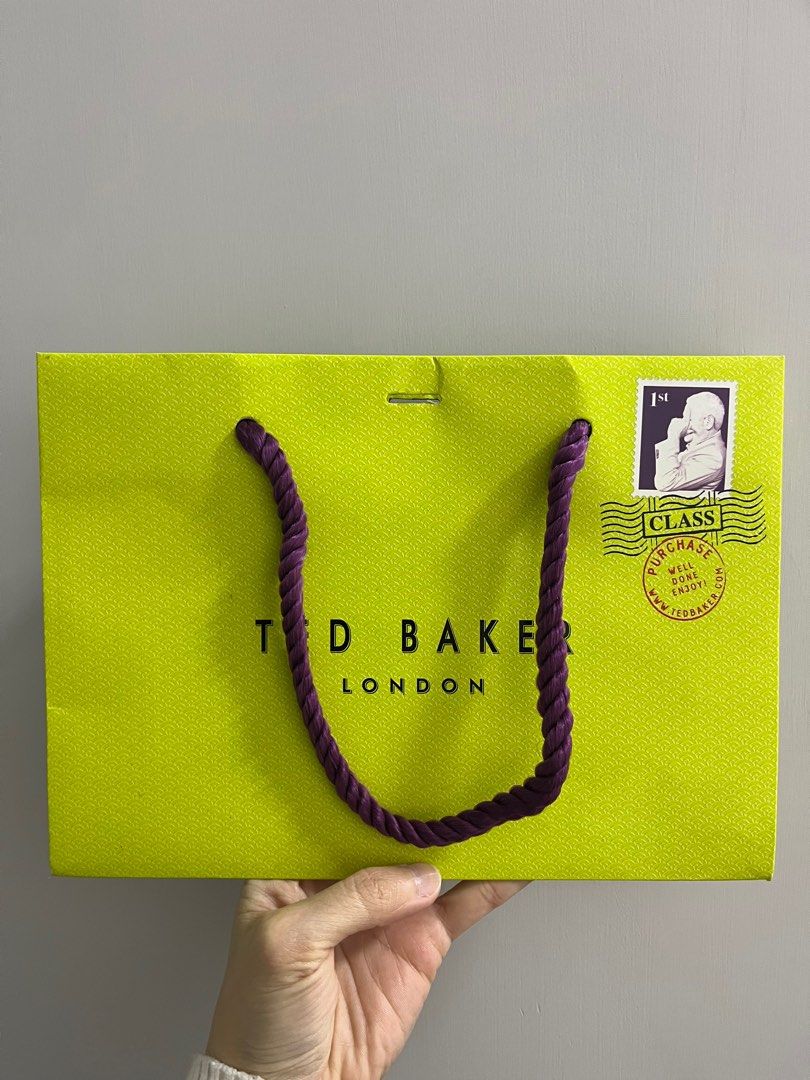 NEW Ted Baker feather Bag Box Carousell