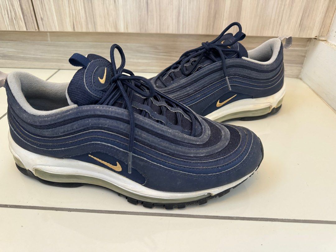 Air max 97 shop blue and gold