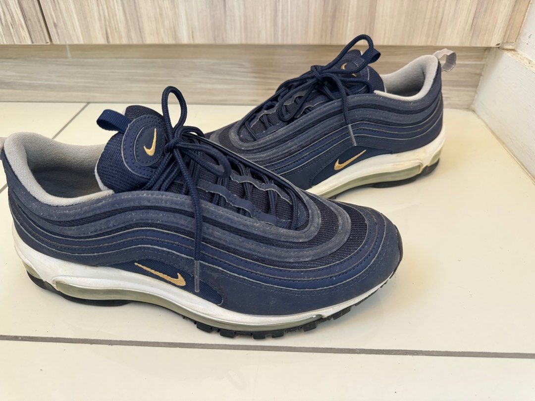 Blue and gold air max 97 discount