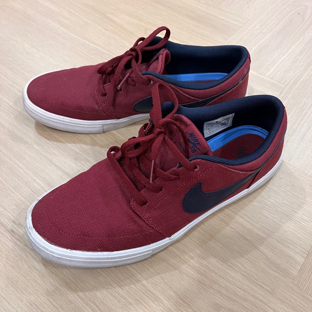 nike sb portmore burgundy