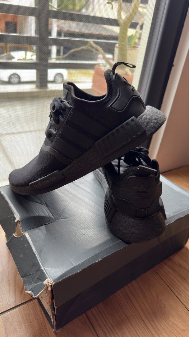 Nmd top black gs