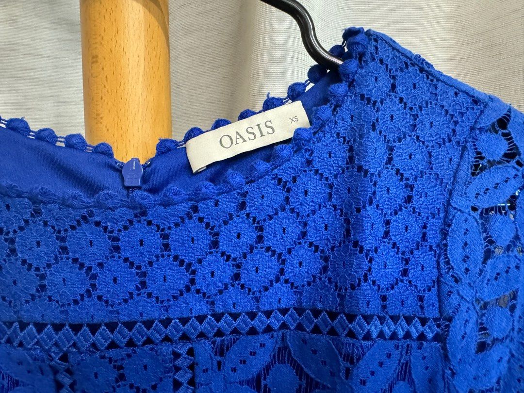 Oasis blue lace dress Women s Fashion Dresses Sets Dresses on