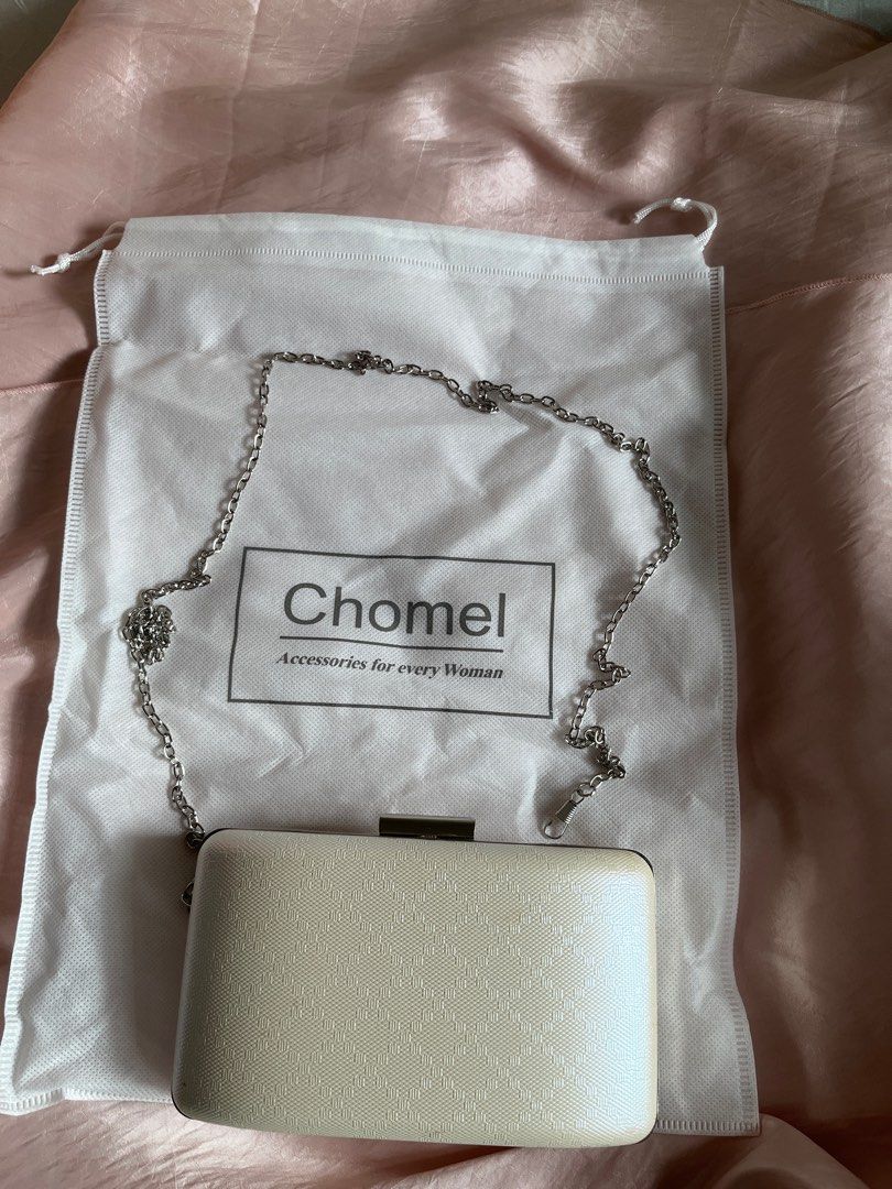 White and silver new arrivals purse