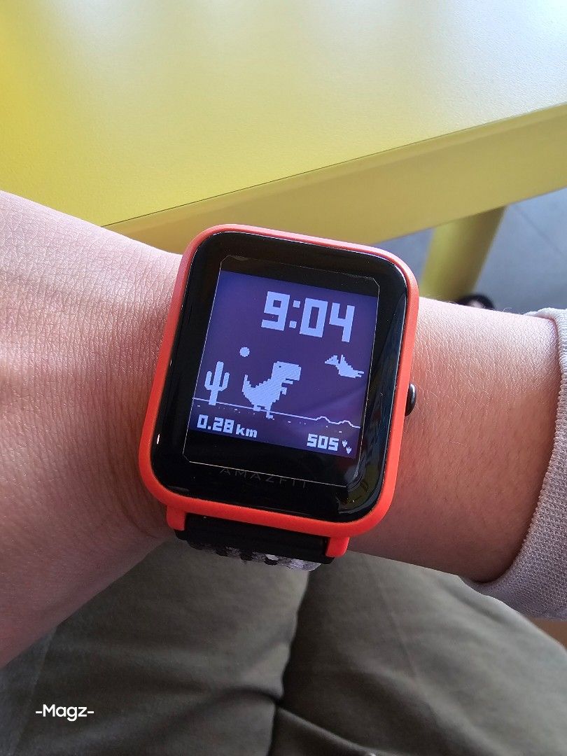 Amazfit bip sales orange