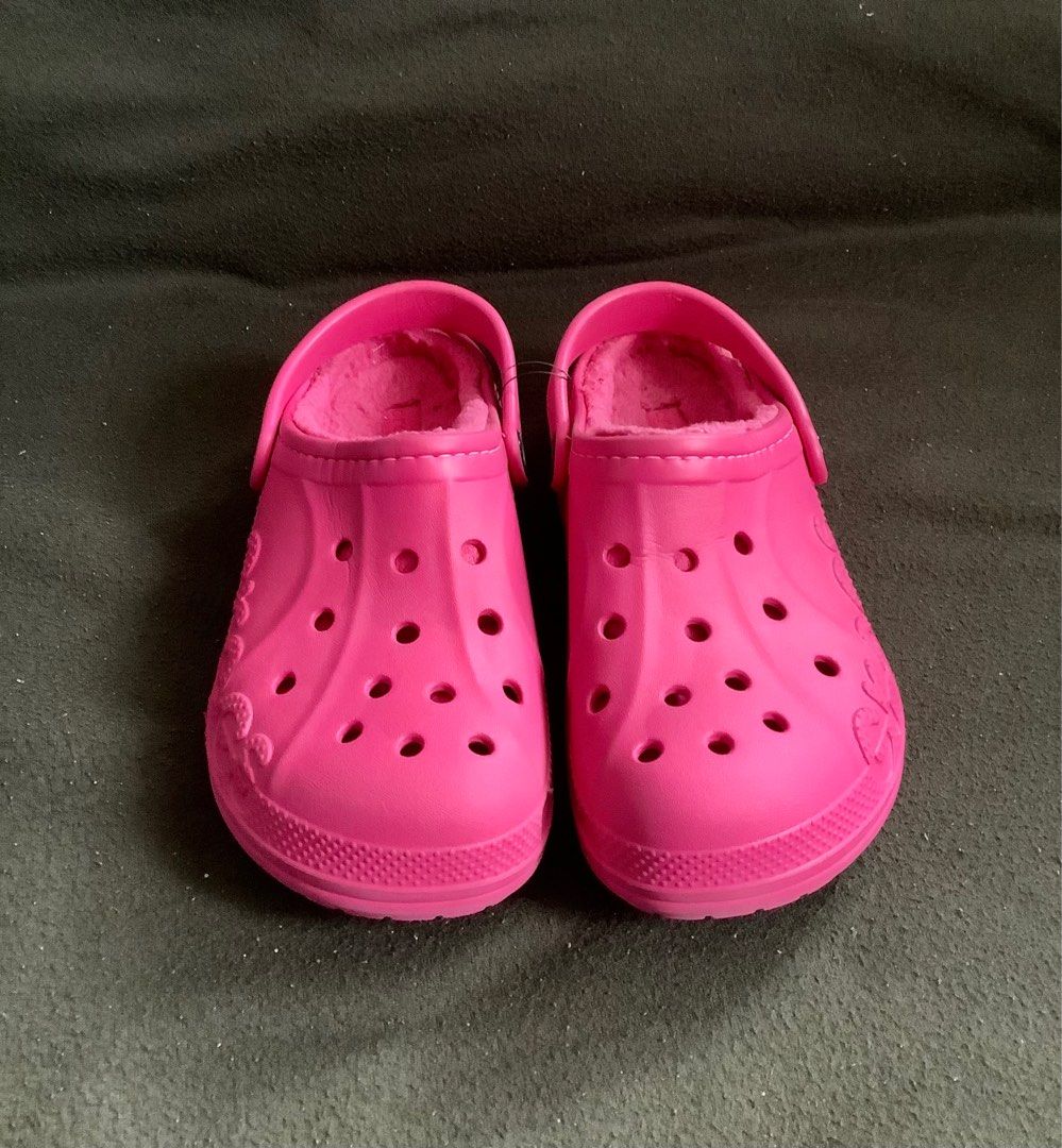 Original Crocs Clogs Pink Size J3 or 21.5cm 34 35 eu