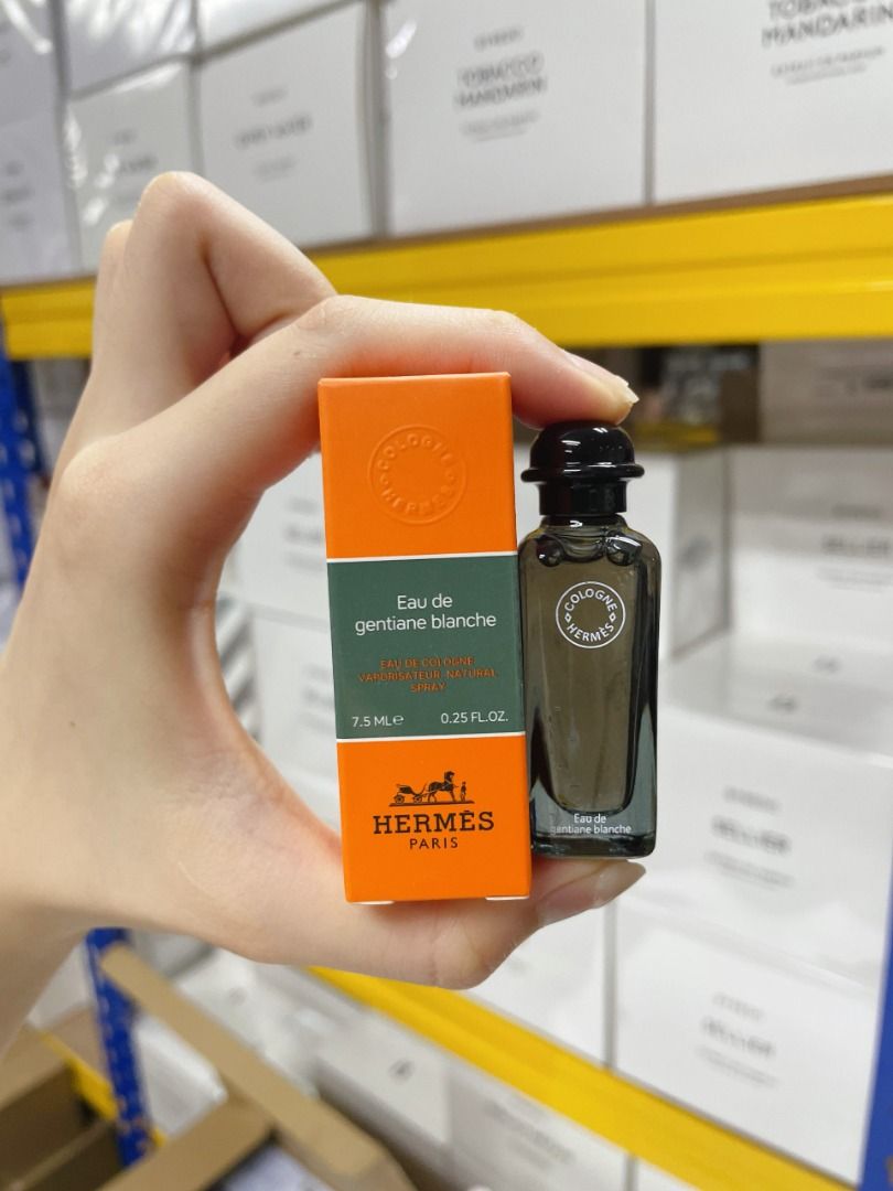 ORIGINAL READY STOCK MINI HERMES EAU DE GENTIANE BLANCHE 7.5ML
