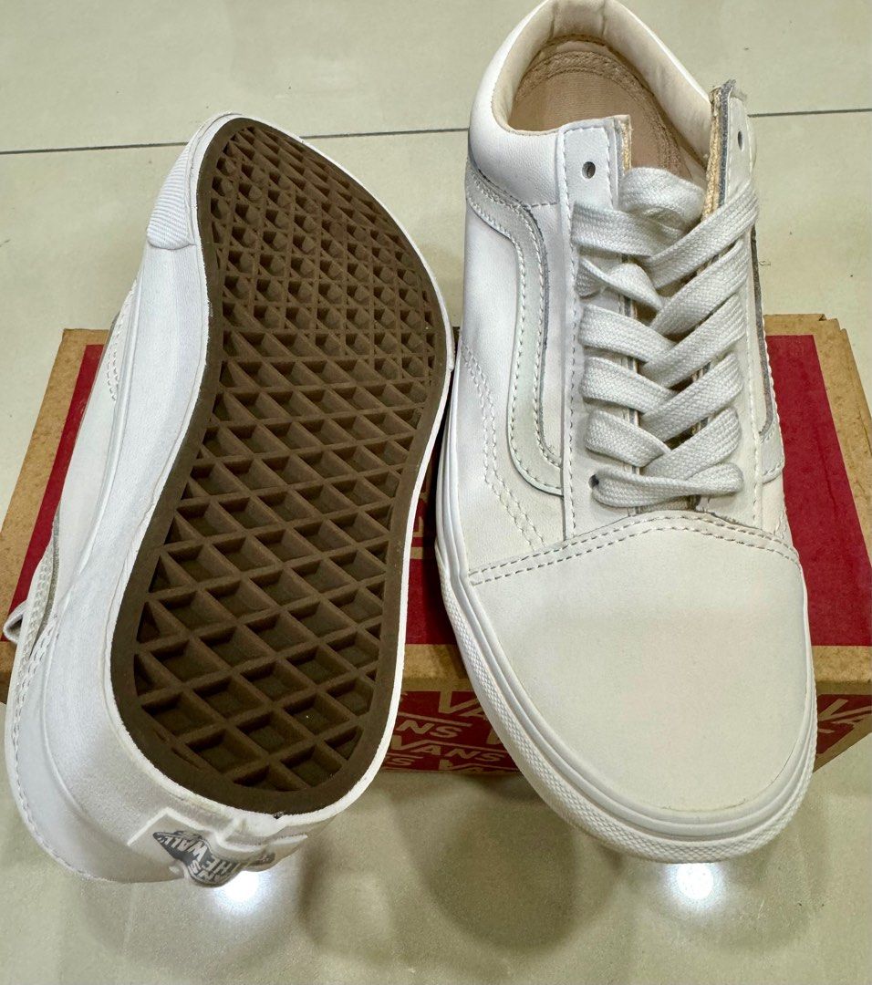 Original Vans Old Skool Vansbuck Blanc De Blanc