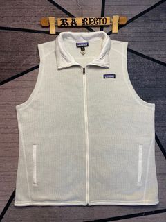 Patagonia Better Sweater Up Vest Outdoor Vest Color Offwhite