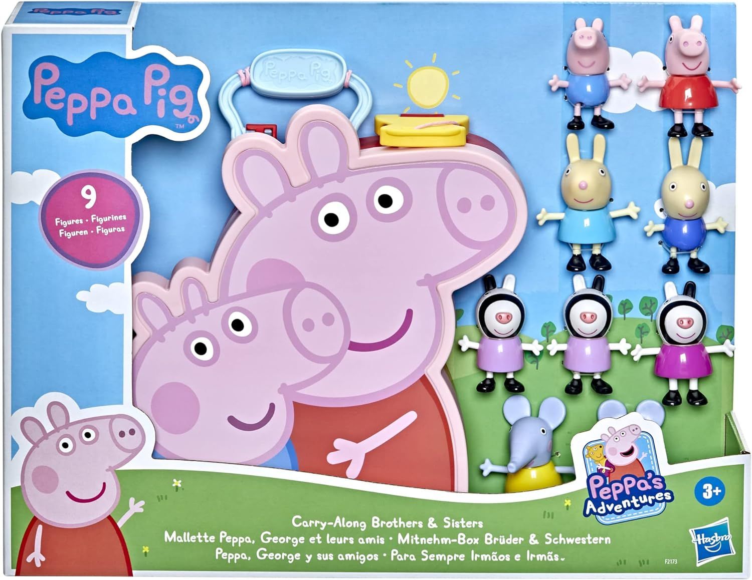 Peppa Pig Peppa's Adventures Peppa's Fun Friends Preschool Toy, Zoe Zebra  Figure, Ages 3 and Up - Peppa Pig