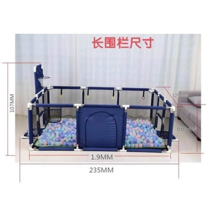 Playpen Rectangular (Category: Bed Guards) located in Manila. Submitted by yzlshop (Listing ID 1285570519, Image 1). Description: Brand new We offer COD , same day delivery within metro manila via Lalamove/Grab pm for more info. thank you!.