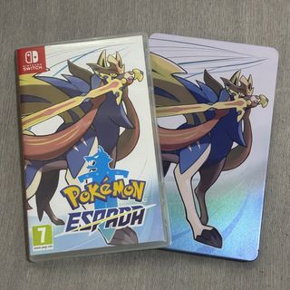 Pokemon Sword / Espada (w/ Steel Case) - Nintendo Switch