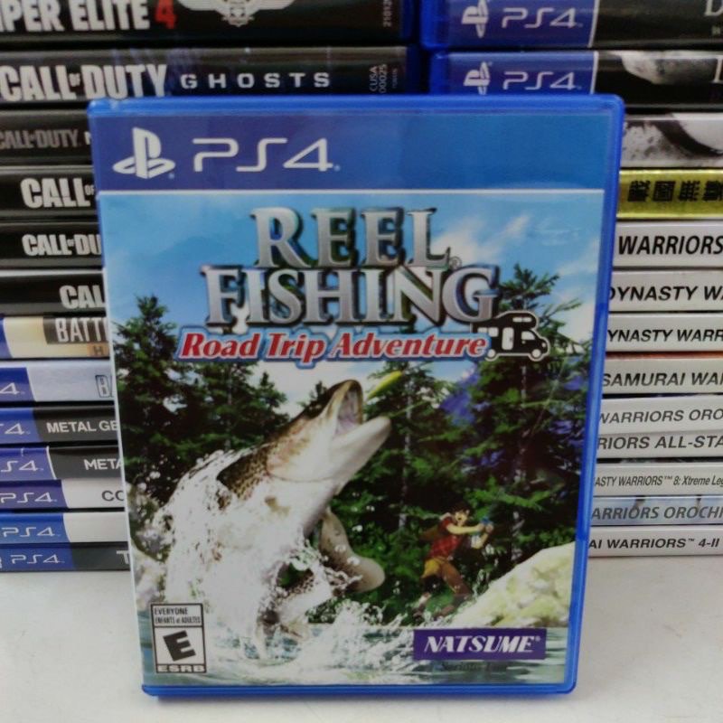 PS4 Cd Games Reel Fishing Road Trip Adventure