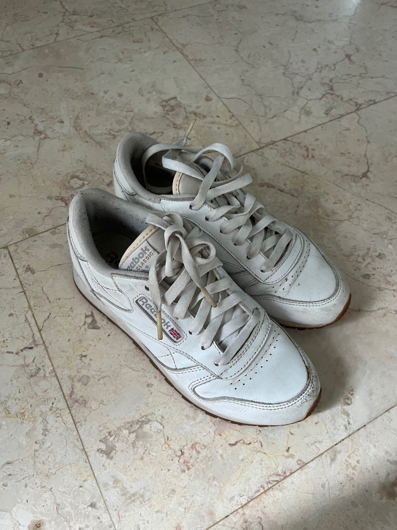 Reebok Women Classic Leather Trainers Women s Fashion Footwear
