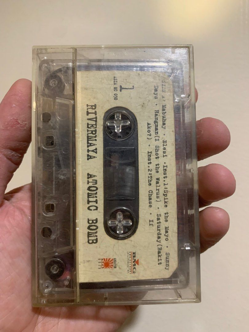 Rivermaya Casette tape (Category: CDs & DVDs) located in Manila. Submitted by moneymann888 (Listing ID 1285663995, Image 2). Description: sf buyer shoulder not rush.