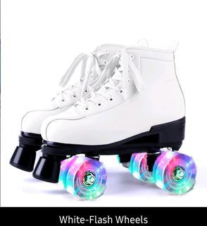 Roller Skates with flashing/lighting wheels