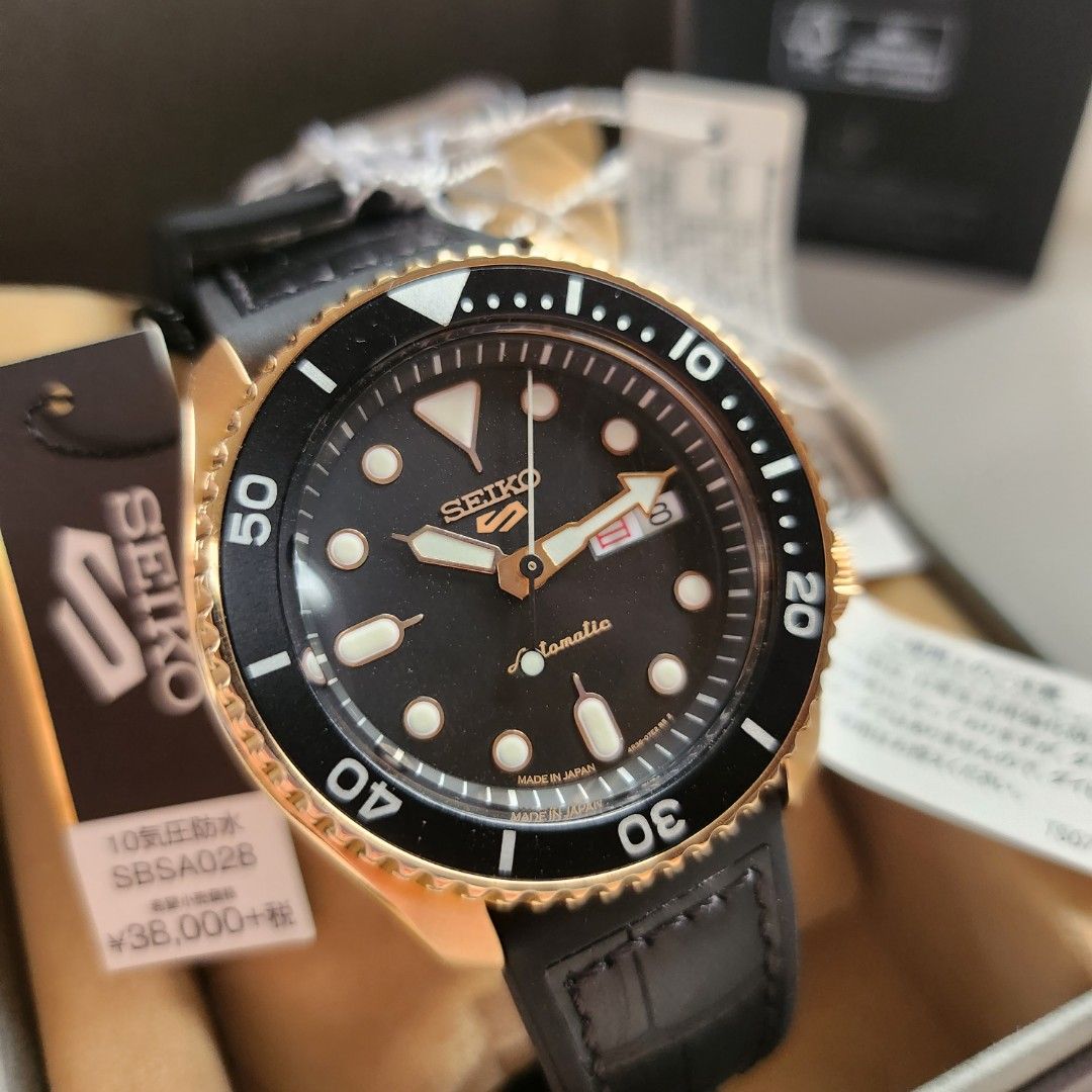 Seiko rose new arrivals gold 5kx srpd76