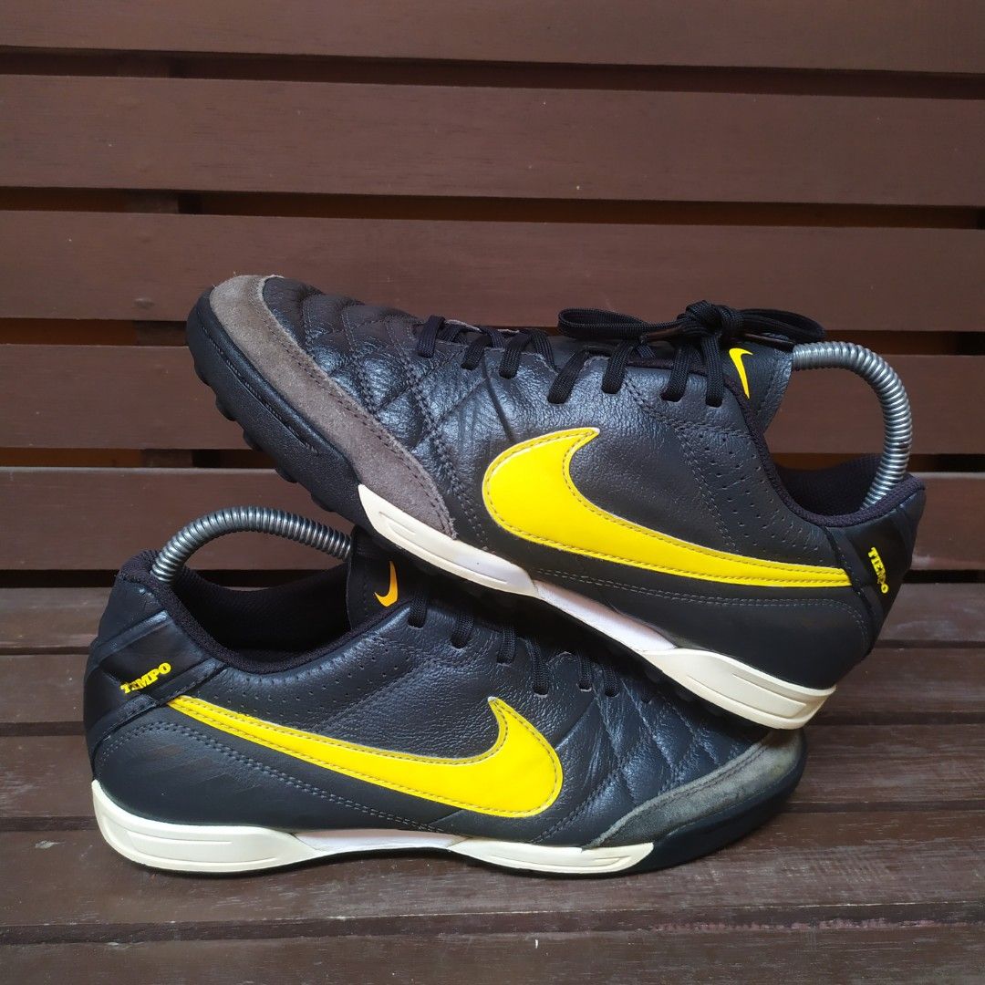 Sepatu Futsal Original 41 Nike Tiempo Natural IV TF Dark Charcoal